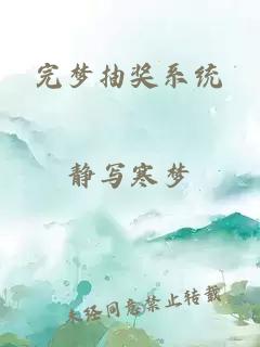 完梦抽奖系统