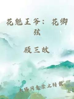 花魁王爷：花卿弦