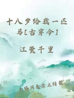 十八岁给我一匹马[古穿今]