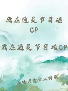 我在通灵节目磕CP